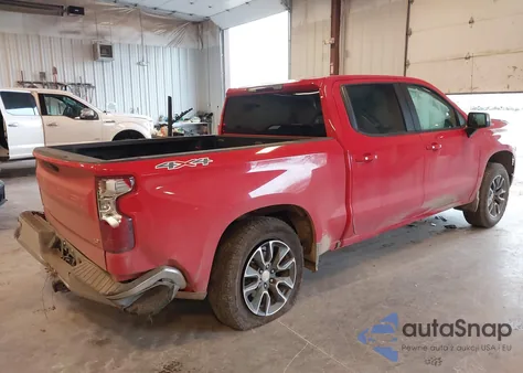 2024 Chevrolet Silverado 1500 4Wd Short Bed Lt With 2Fl from USA, damaged, VIN 1GCPDKEK3RZ368481